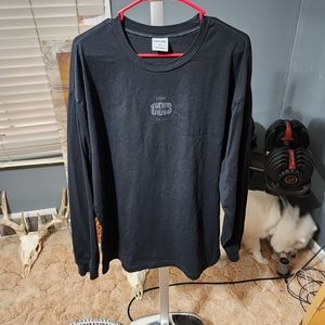 Men's Gymshark Black Out 10 Year Aniversary Oversized XL Long Sleeve